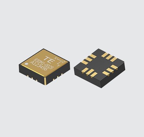 TE Connectivity develops the 830M1 wide bandwidth triaxial accelerometer as demand increases for critical health monitoring of machinery with sensors